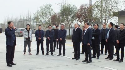 熱烈歡迎鄖西縣代表團蒞臨我司調研指導！